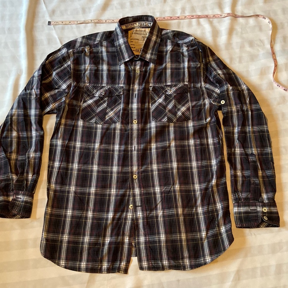 Nautica jeans co. Mens long sleeve shirt